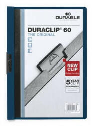 DURABLE Clip-mappa Durable Duraclip A/4 60 lapig sötétkék (220907) - papir-bolt