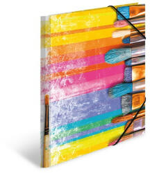 HERMA Gumis mappa karton Herma A/4 Ecset (19284)