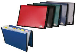 Centrum Harmonika irattáska Centrum A/4 6 rekeszes gumis vegyes színek (80017)