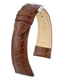 Hirsch Aristocrat Sötétbarna óraszíj - 20mm / L -120/80mm