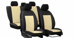 ROVER 45 Univerzális Üléshuzat Pelle Eco bőr bézs fekete színben (2620807)