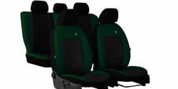 Skoda Fabia (I, II) Univerzális Üléshuzat Road Eco bőr zöld fekete színben (4623050)