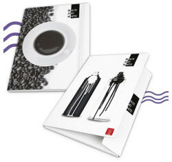 Pigna Gumis mappa karton Pigna Black and White A/4 (02311793L)
