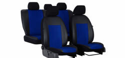 Seat Leon (I) Univerzális Üléshuzat Unico Eco bőr és Alcantara kombináció kék színben (8240586)