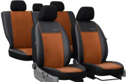 TOYOTA Starlet (IV) Univerzális Üléshuzat Exclusive Alcantara hasított bőr barna színben (9781553)