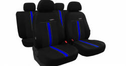 FIAT Fiorino (IV) Univerzális Üléshuzat GTR Eco bőr fekete kék színben (4935955)