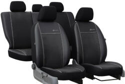 Mitsubishi Colt (V, VI) Univerzális Üléshuzat Exclusive Alcantara hasított bőr fekete színben (7644780)