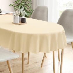 Goldea teflonbevonatú asztalterítő - bézs - ovális 140 x 200 cm
