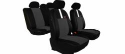 Daewoo Matiz Univerzális Üléshuzat GT8 prémium Alcantara és Eco bőr kombináció sötétszürke fekete színben (9456456)