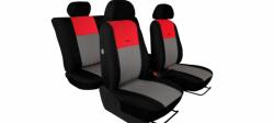FIAT Fiorino (IV) Univerzális Üléshuzat Tuning Due velúr szövet és kárpit kombináció szürke és piros színben (5224858)