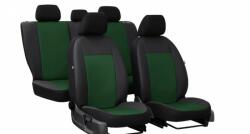 AUDI A1 Univerzális Üléshuzat Pelle Eco bőr zöld fekete színben (7768046)