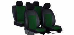 Mitsubishi L-200 (I, II, III, IV, V) Univerzális Üléshuzat Unico Eco bőr és Alcantara kombináció zöld színben (2075773)