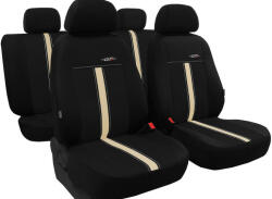  CHEVROLET Captiva Univerzális Üléshuzat GTR Eco bőr fekete bézs színben (2455415)