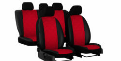 Daewoo Matiz Univerzális Üléshuzat Forced Eco bőr piros színben kereszt varrással (2669953)