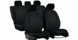 Daewoo Lanos Univerzális Üléshuzat Royal Eco bőr és textil kombináció fekete színben EX1 (8742460)