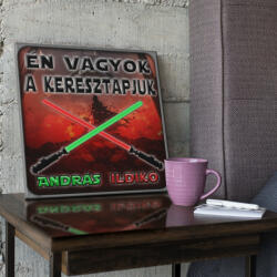 Én vagyok a keresztapjuk - Star Wars Vászonkép (Személyre szabható) (327193)