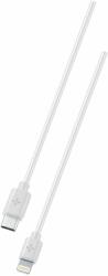 Ploos Кабел данни Ploos Type-C към Lightining, 1м, Бял