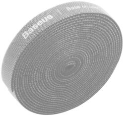 Baseus Organizator cabluri Baseus Circle Velcro, 3m, Gri (ACMGT-F0G)