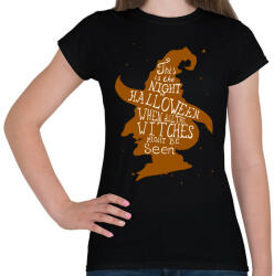 printfashion Boszorkány - Női póló - Fekete (373497)