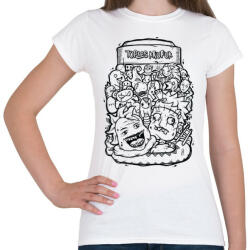 printfashion Tökfej - Női póló - Fehér (44690)