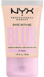 NYX Professional Makeup Foundation - NYX Professional Makeup Bare With Me Blur Tint Foundation 01- Pale