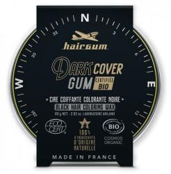 Hairgum Ceară de păr, neagră - Hairgum Dark Cover Gum Black Hair Coloring Wax 80 g