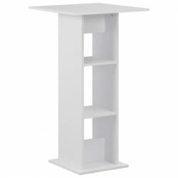 vidaXL Masă de bar, alb, 60 x 60 x 110 cm (280205)