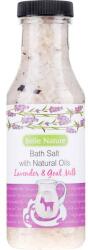 Belle Nature Sare de baie Lapte de capră și Lavandă - Belle Nature Bath Salt 380 g