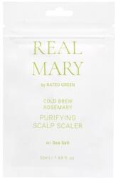 Rated Green Real Mary Purifying Scalp Scaler - Tisztító Maszk Fejbőrre Tengeri Sóval 50ml