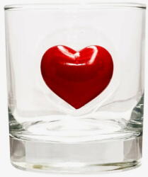 A Hundred Glasses Pahar Whisky - Inimă (300ml. )