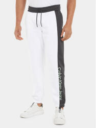 Calvin Klein Jeans Melegítő alsó J30J324052 Fehér Regular Fit (J30J324052)