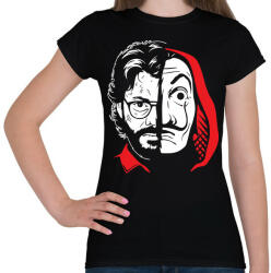 printfashion El Professor - Női póló - Fekete (3174789)