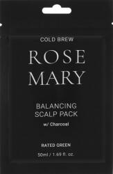 Rated Green Mască regenerantă cu suc de portocală pentru scalp - Rated Green Cold Brew Rosemary Balancing Scalp Pack 50 ml