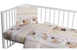 Nichiduta Lenjerie patut cu 3 piese Puppy Beige