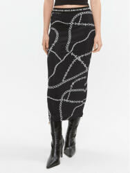 Versace Jeans Couture Ceruzaszoknya 75HAE8A6 Fekete Slim Fit (75HAE8A6)