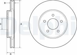DELPHI Tarcza Ham. Przod - centralcar - 222,64 RON