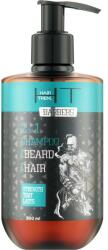 Hair Trend Șampon 2în1 pentru barbă și păr, pentru bărbați - Hair Trend Barbers 2in1 Shampoo Beard&Hair 300 ml