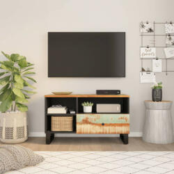 vidaXL tömör újrahasznosított és szerelt fa TV-szekrény 80x33x46 cm (351976) - balena