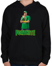 printfashion John Cena Fortnite skin - Gyerek kapucnis pulóver - Fekete (14774703)