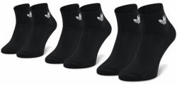 adidas 3 pár uniszex hosszú szárú zokni Mid-Cut Crew FM0643 Fekete (Mid-Cut Crew FM0643)