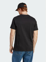 Adidas Póló Essentials Single Jersey 3-Stripes T-Shirt IC9334 Fekete Regular Fit (Essentials Single Jersey 3-Stripes T-Shirt IC9334)