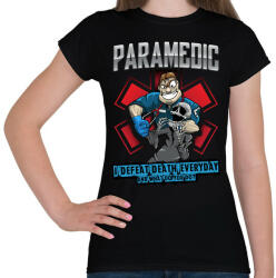 printfashion Paramedic - Női póló - Fekete (449111)