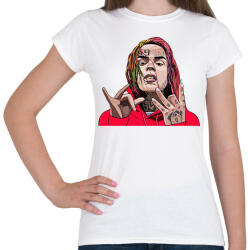 printfashion 6ix9ine Tekashi - Női póló - Fehér (2585652)