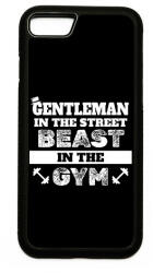 printfashion Beast in the gym - Telefontok - Fekete hátlap (14777869)