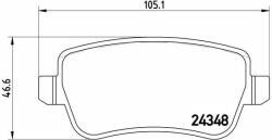 BREMBO set placute frana, frana disc BREMBO P 23 101 - automobilus