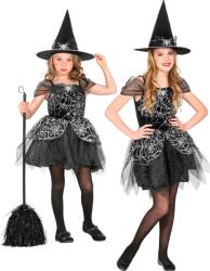 Widmann Costum vrajitoare silver spider - 4 - 5 ani / 116cm Costum bal mascat copii