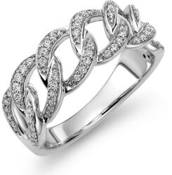 Gyémánt gyűrű Miami fehér aranyból 0.320 ct KU1719A