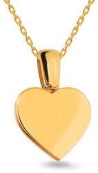 Heratis Forever Arany szívű medál 10 mm széles IZ13214