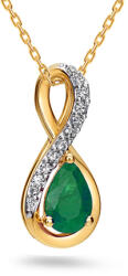  Smaragd-Anhänger 0, 37 ct Elle KU1489P