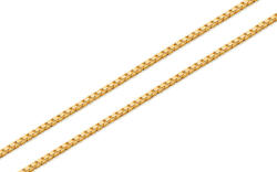 Heratis Forever Arany lánc Cube - kocka 1, 3 mm IZ18158